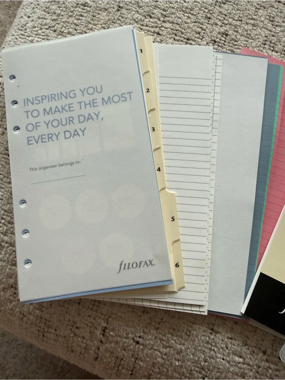 Filofax 2026 Inserts